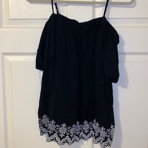 Off the shoulder shirt